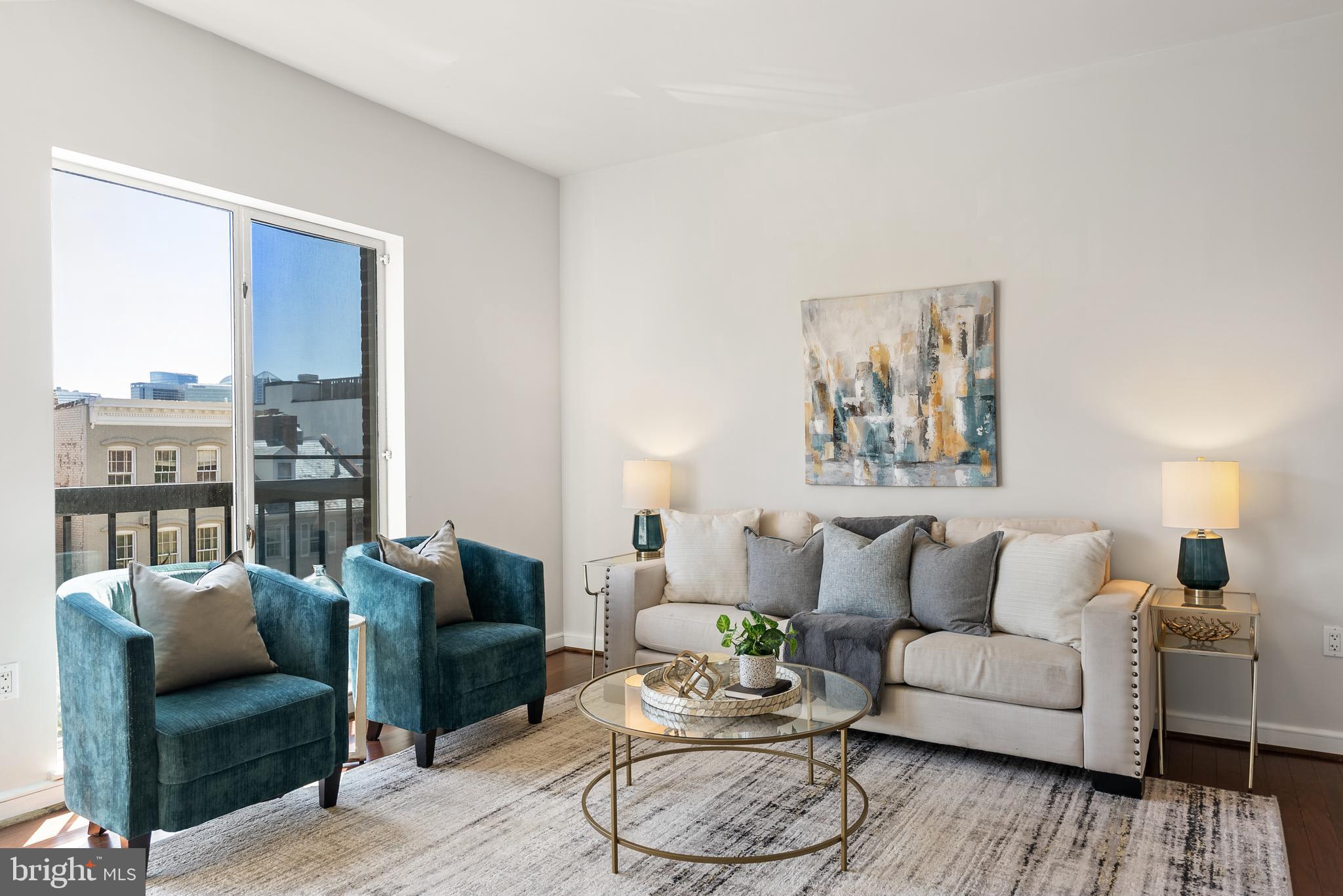 3251 Prospect Street Northwest, Unit 313 Washington, DC 20007 - Photo 6 of 43 a living room with furniture and a large window