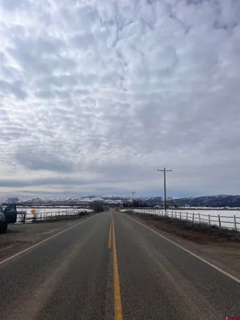a view of an ocean from a building