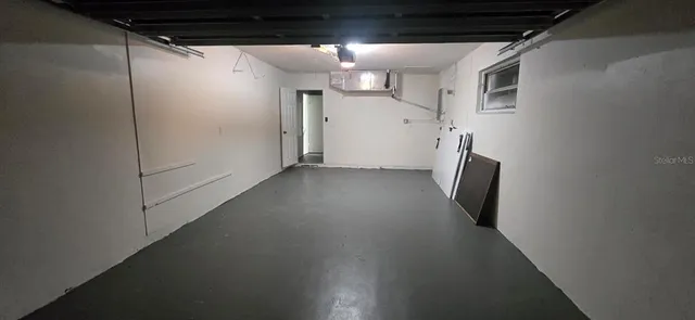 a view of hallway with stairs