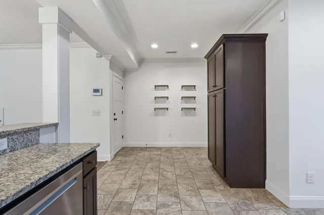 a view of kitchen island