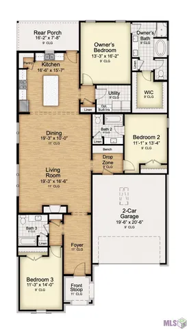 $324,990 | 18926 Pharlap Way, Zachary, LA 70791