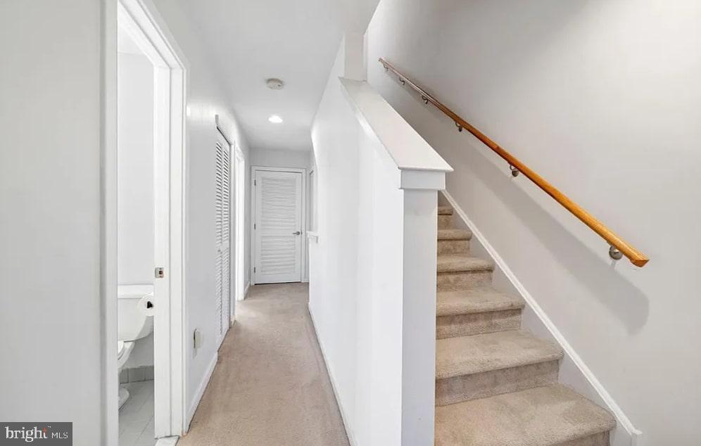 928 Wallace Street Philadelphia, PA 19123 - Photo 16 of 19 a view of a hallway with white walls and entryway