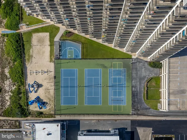 a view of an outdoor space with swimming pool