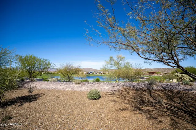 a view of swimming pool and mountain