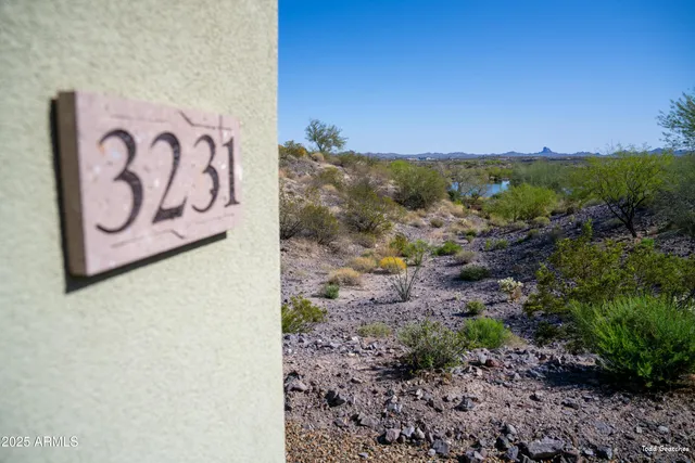 an aerial view of ocean residential house with outdoor space