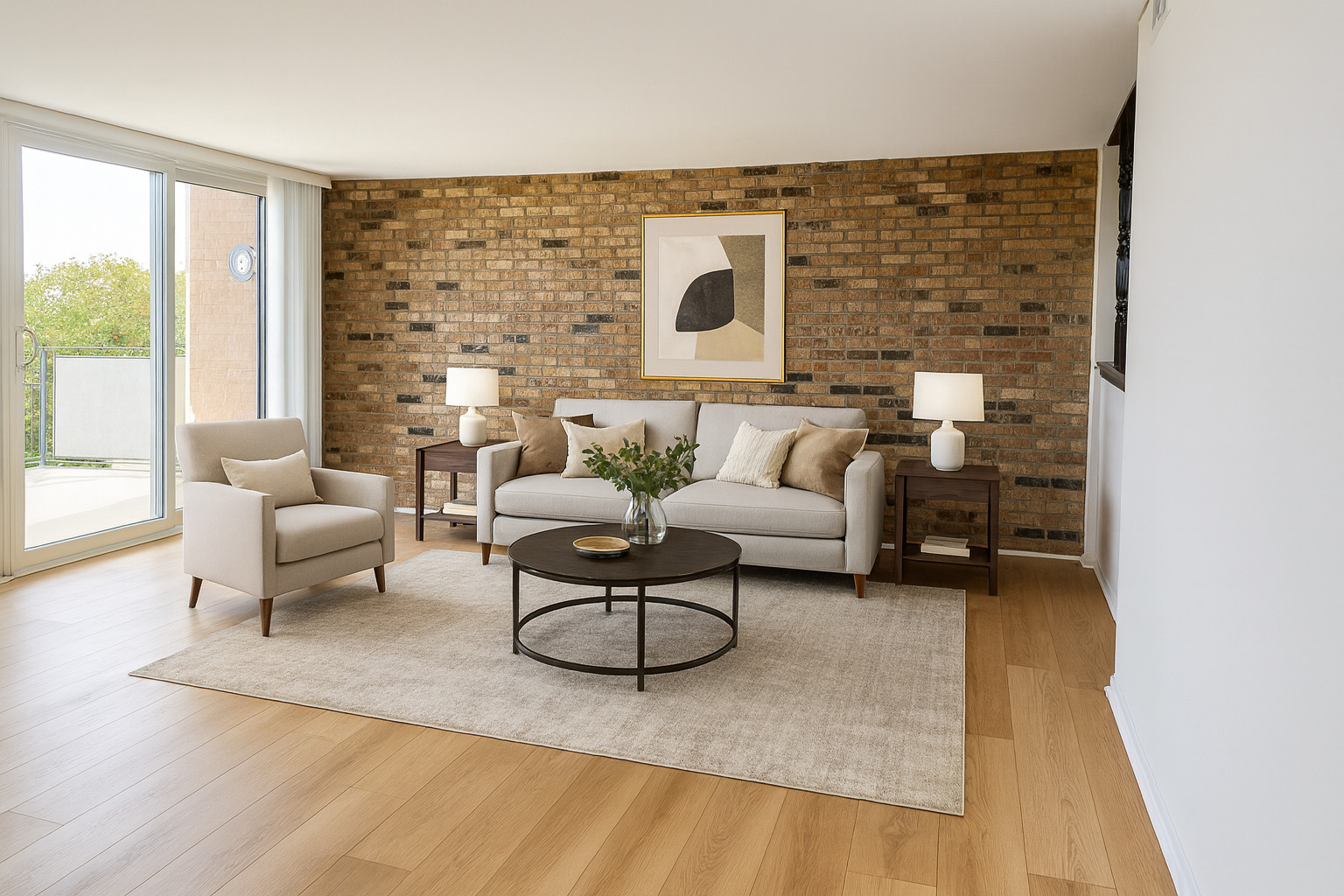101 Bar Harbour Road, Unit 6D Schaumburg, IL 60193 - Photo 3 of 14 a living room with furniture and a rug