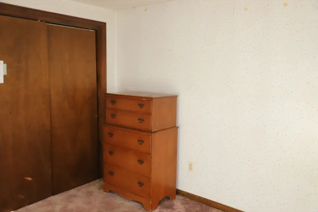 a view of a fireplace