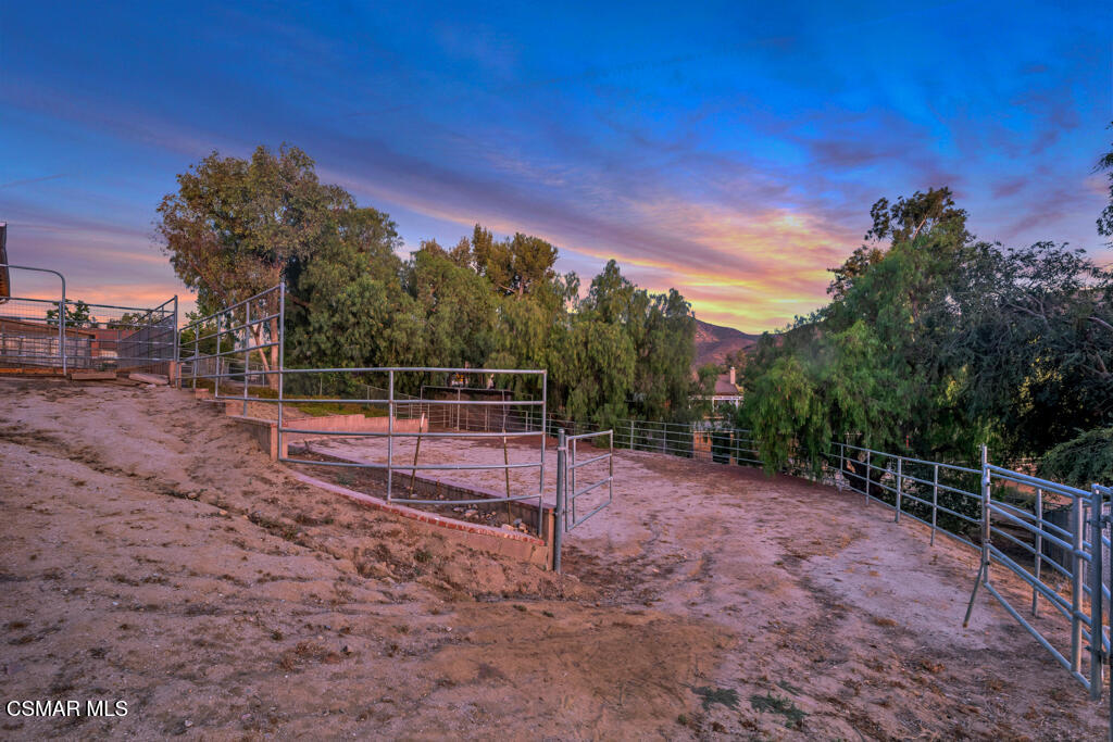 1506 Rambling Road Simi Valley, CA 93065 - Photo 65 of 79 a view of a yard with wooden fence