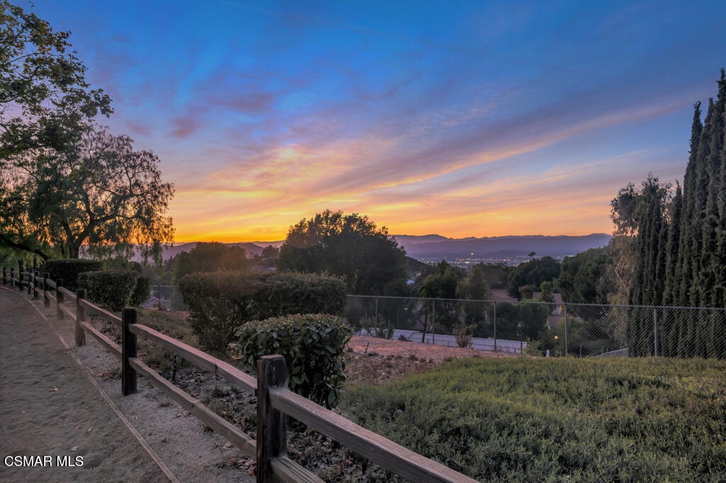 1506 Rambling Road Simi Valley, CA 93065 - Photo 69 of 79 a view of a yard with wooden fence