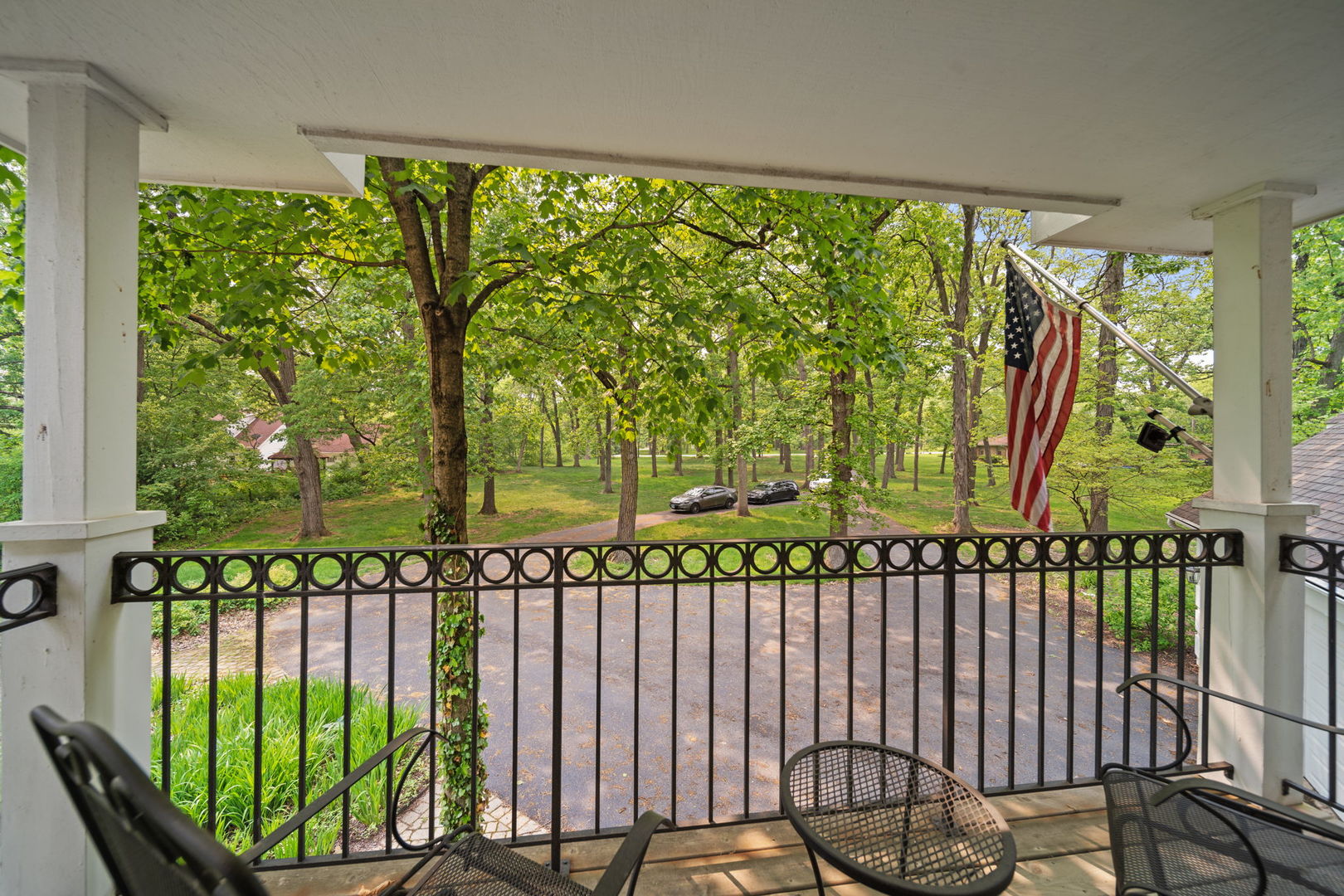 7-n751 Sayer Road Bartlett, IL 60103 - Photo 2 of 30 a front view of a wrought iron stairs