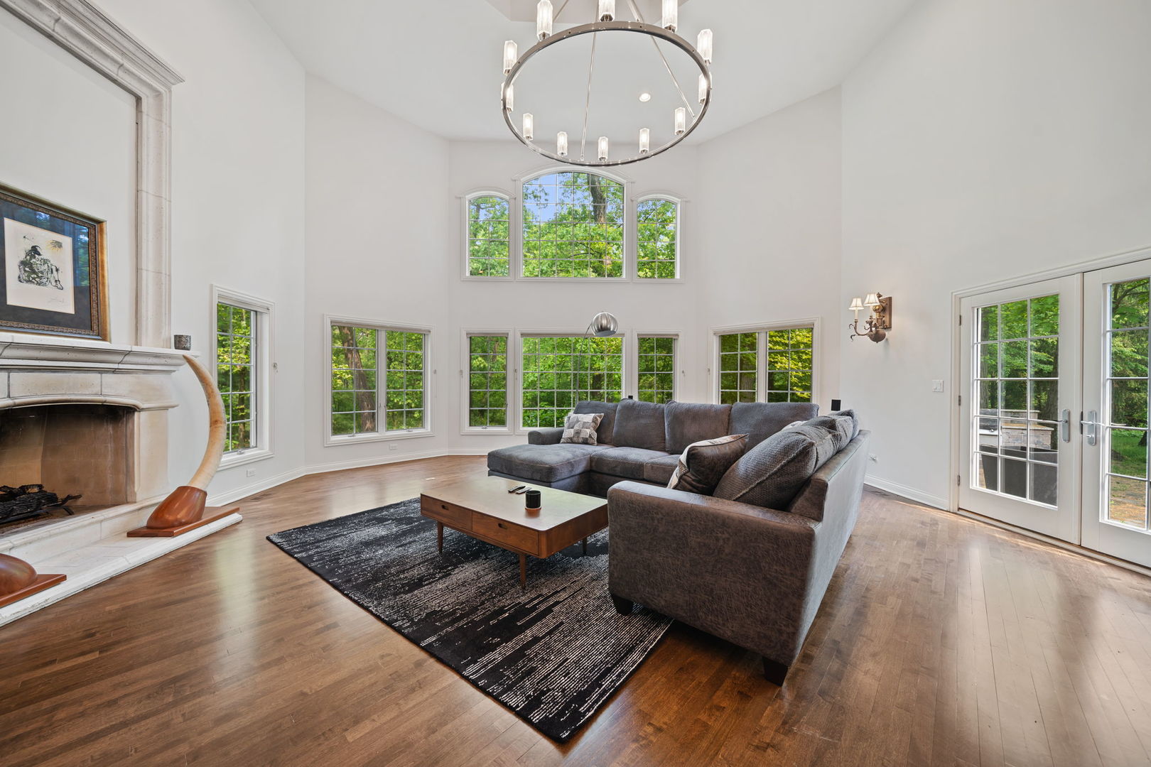 7-n751 Sayer Road Bartlett, IL 60103 - Photo 7 of 30 a living room with furniture and a large window