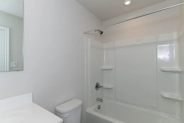 an empty room with window