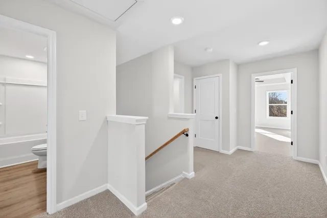 a bathroom with a granite countertop sink mirror and double