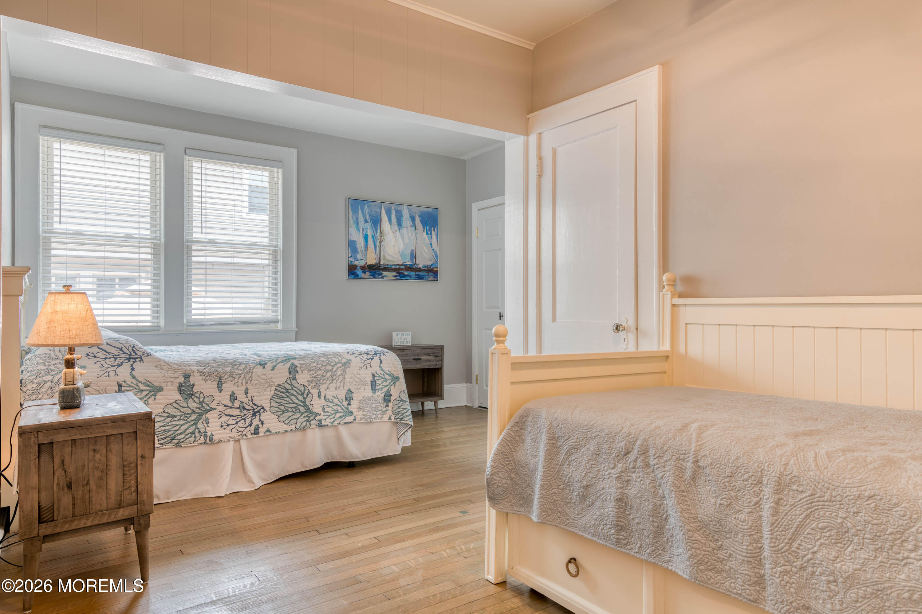 2 Via Ripa, Unit 1 Sea Bright, NJ 07760 - Photo 11 of 38 a bedroom with a bed and a window