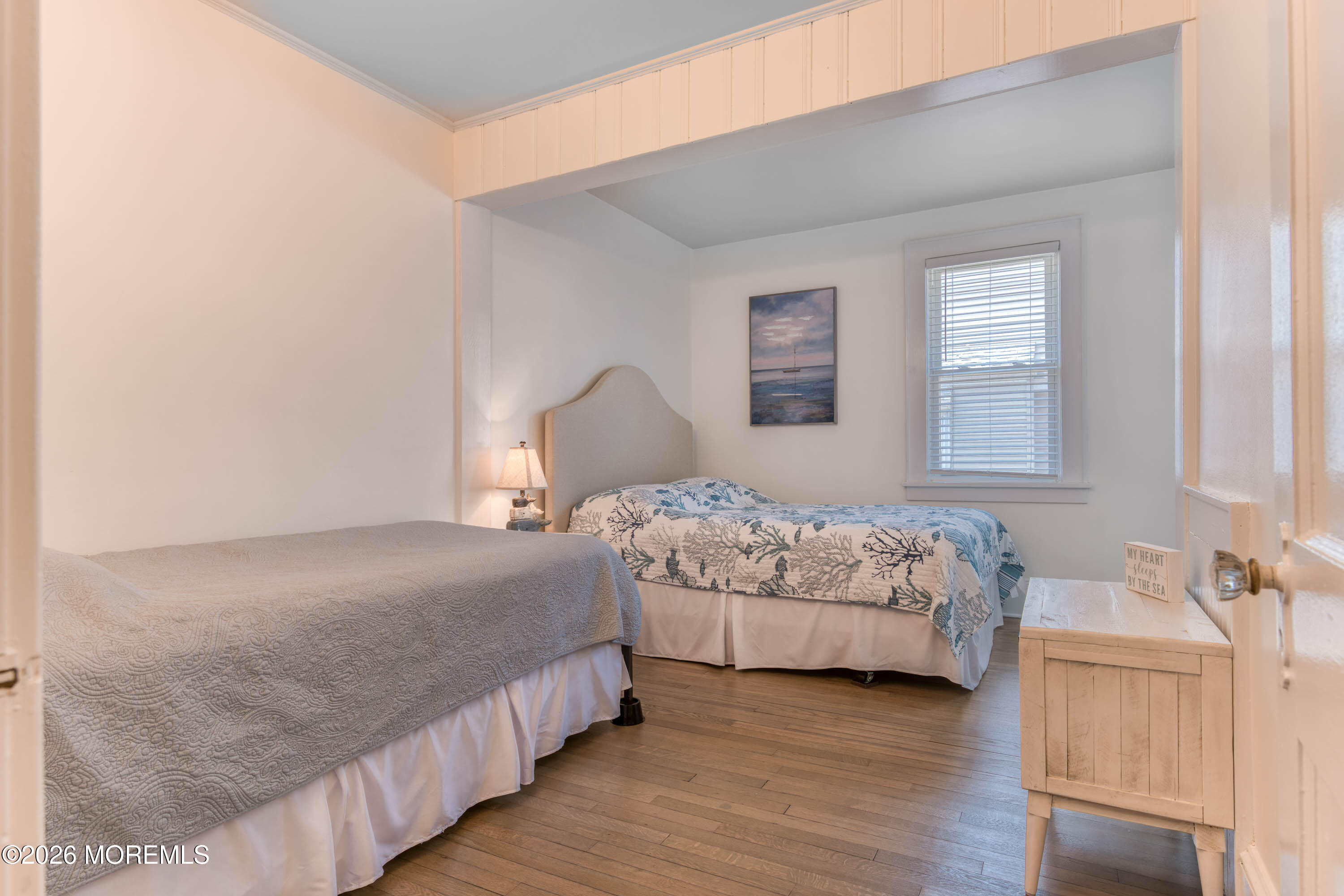 2 Via Ripa, Unit 1 Sea Bright, NJ 07760 - Photo 13 of 38 a bedroom with double bed and a window