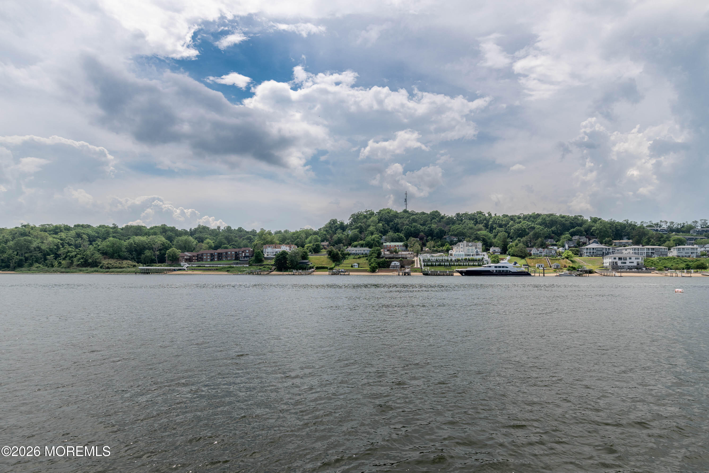 2 Via Ripa, Unit 1 Sea Bright, NJ 07760 - Photo 36 of 38 a view of lake view and trees