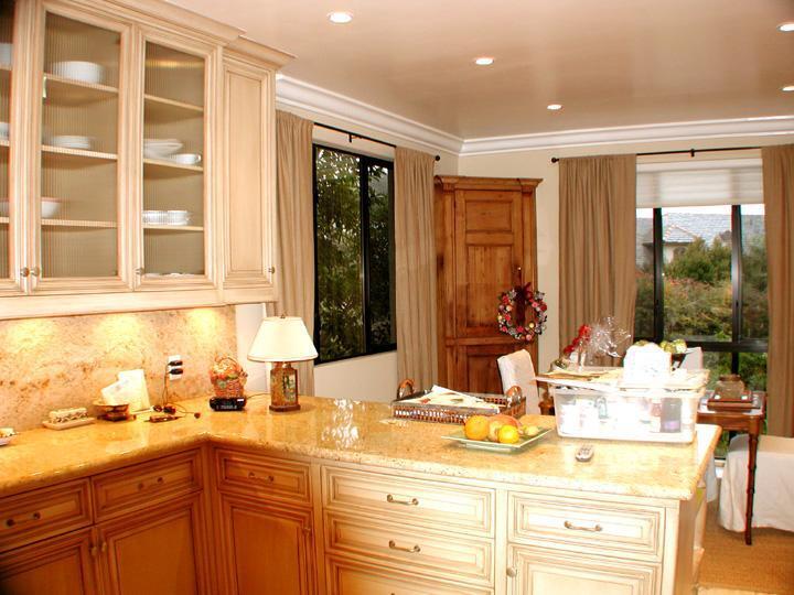 92 Seaview Drive Montecito, CA 93108 - Photo 15 of 27 a kitchen with a sink and large window