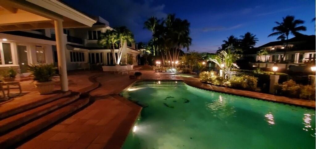 431 East Coconut Palm Road Boca Raton, FL 33432 - Photo 41 of 43 POOL SUNSET VIEW