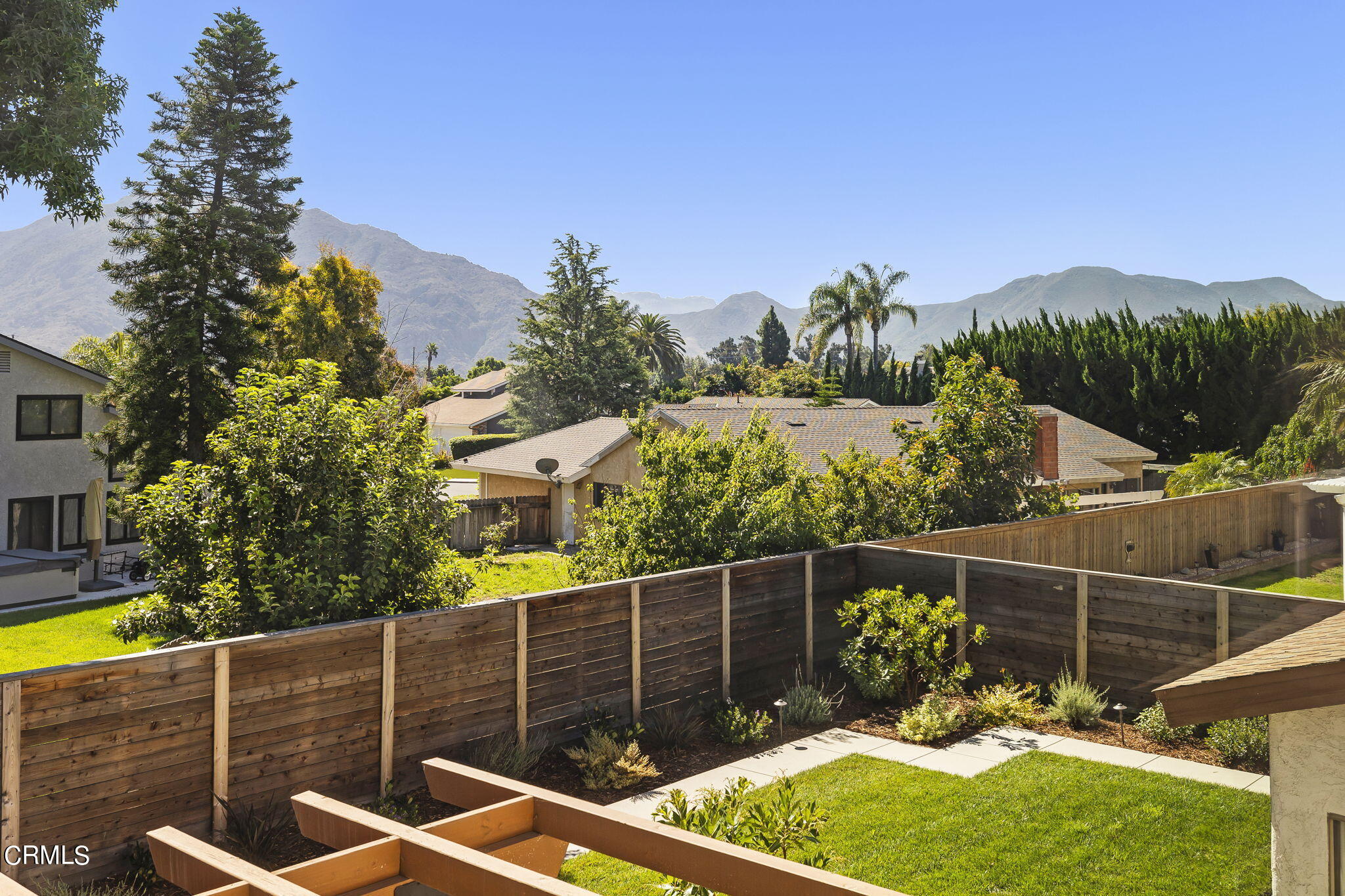 320 Fallen Leaf Avenue Camarillo, CA 93012 - Photo 23 of 49 a view of a yard with wooden fence
