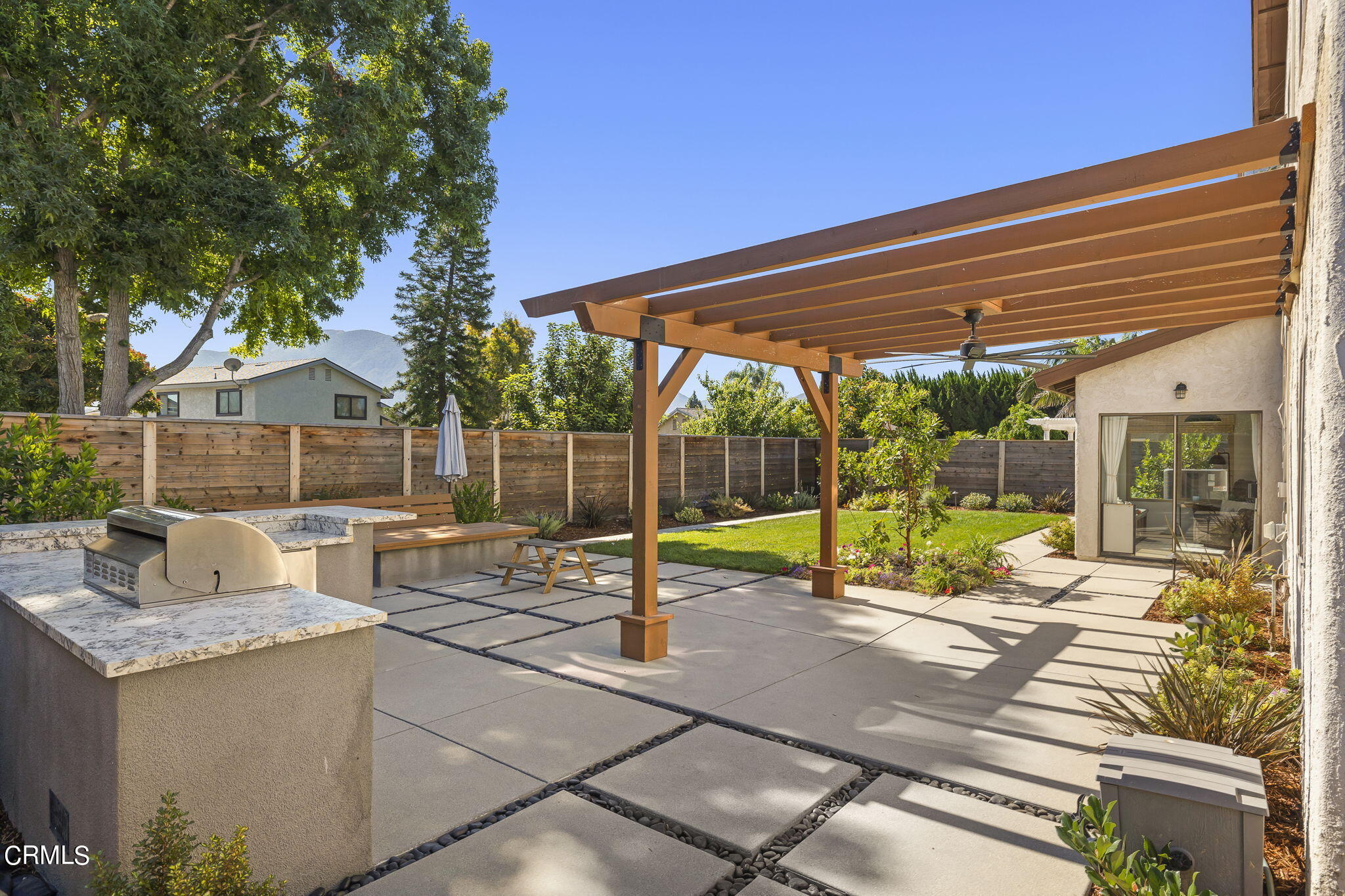 320 Fallen Leaf Avenue Camarillo, CA 93012 - Photo 37 of 49 a view of a backyard with a patio
