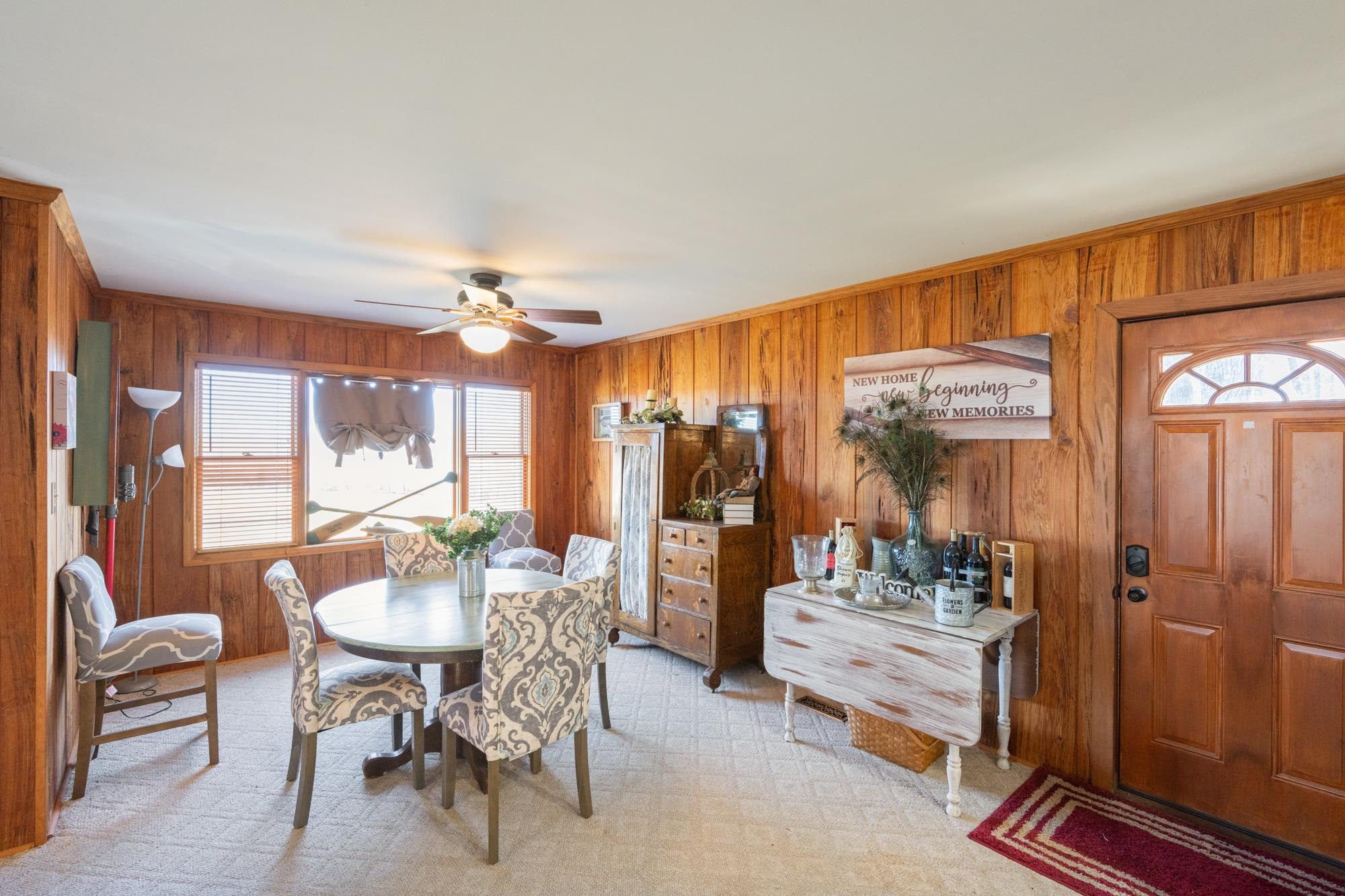 982 Lost Creek Boat Dock Road Decaturville, TN 38329 - Photo 11 of 31 a dining room with furniture and window