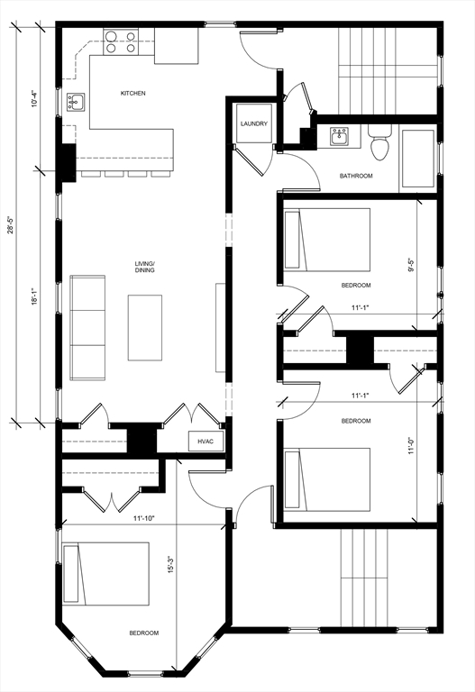 16 Clifton Street, Unit 2 Boston, MA 02119 - Photo 4 of 4