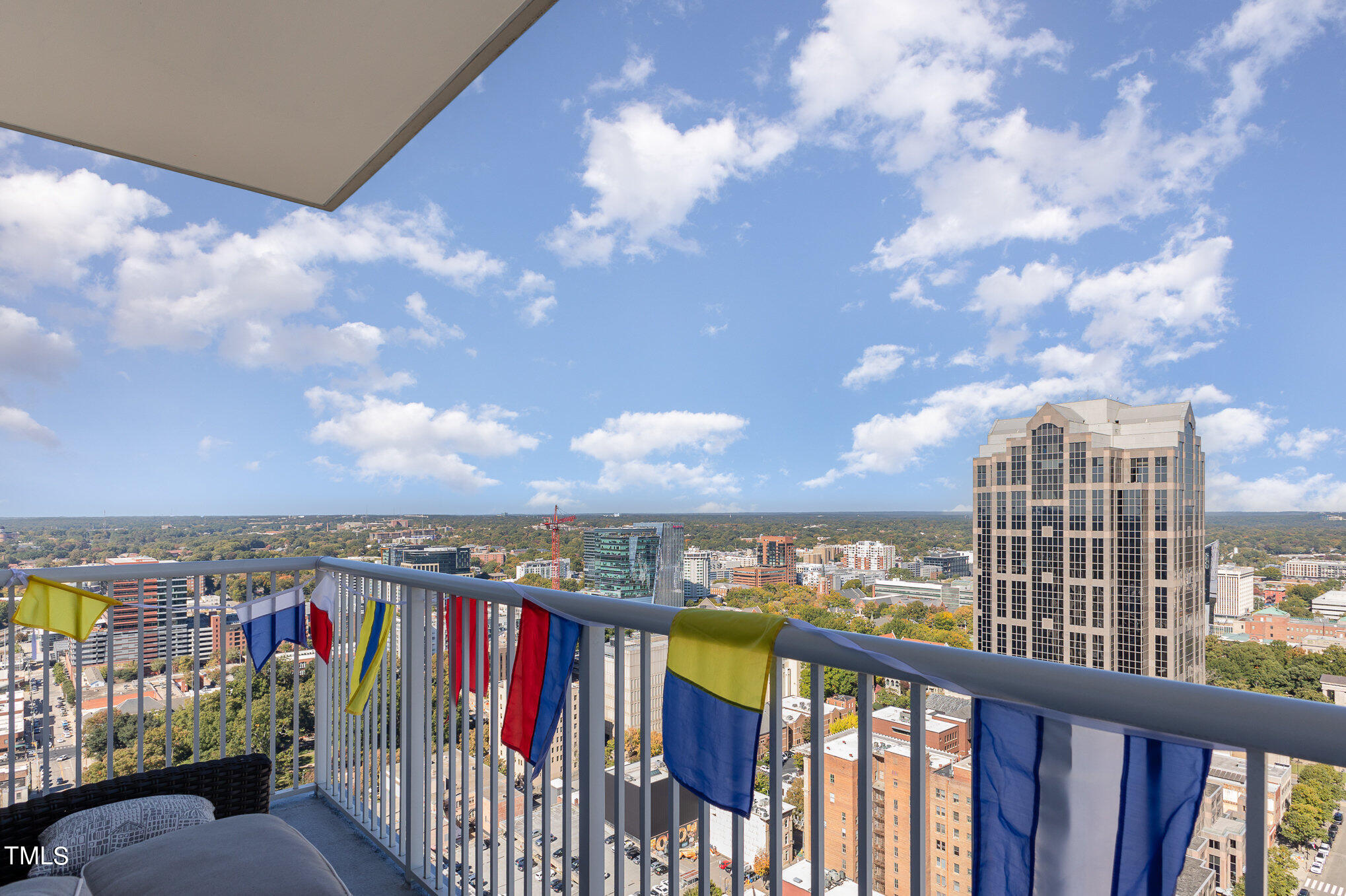 301 Fayetteville Street, Unit 2701 Raleigh, NC 27601 - Photo 15 of 26 a view of city from balcony