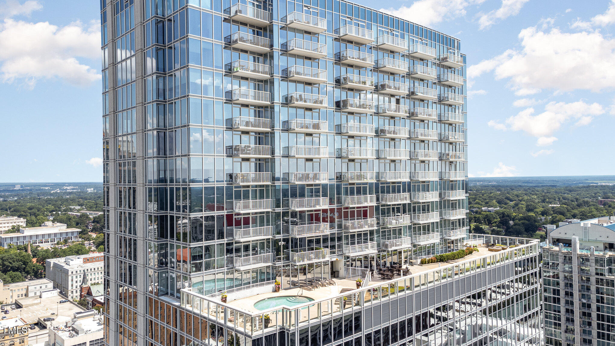 301 Fayetteville Street, Unit 2701 Raleigh, NC 27601 - Photo 24 of 26 a picture of city view