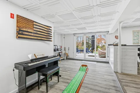 a sign on the side of a building