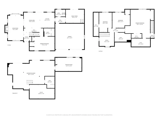 a view of a golf course with water