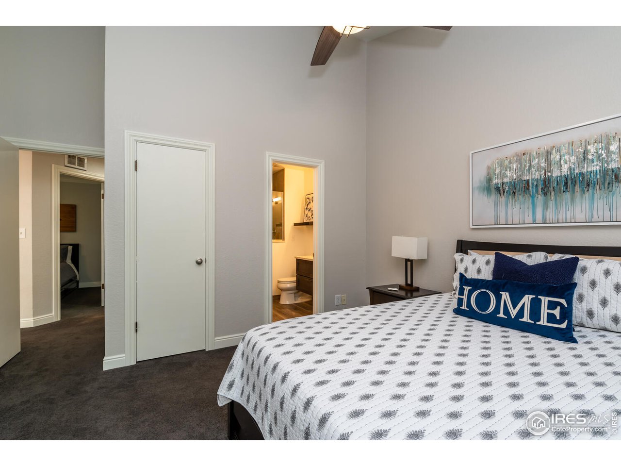 5070 Buckingham Road Boulder, CO 80301 - Photo 14 of 17 Master Suite with walk in closet and 3/4 bath