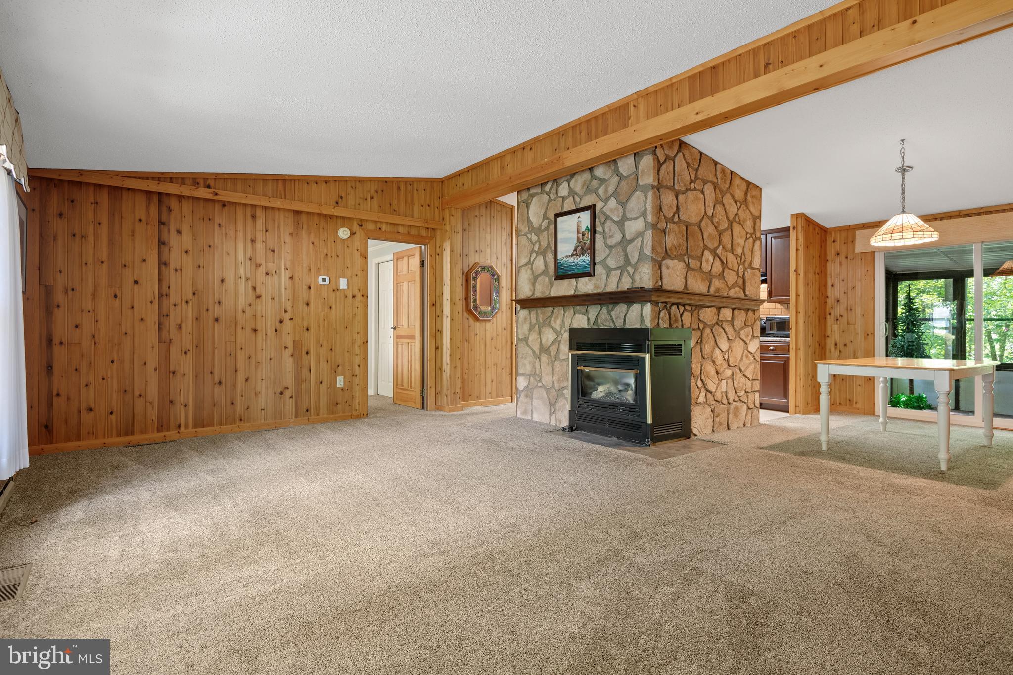 61 Maple Avenue Manheim, PA 17545 - Photo 5 of 40 Warm fireplace provides supplemental heat source