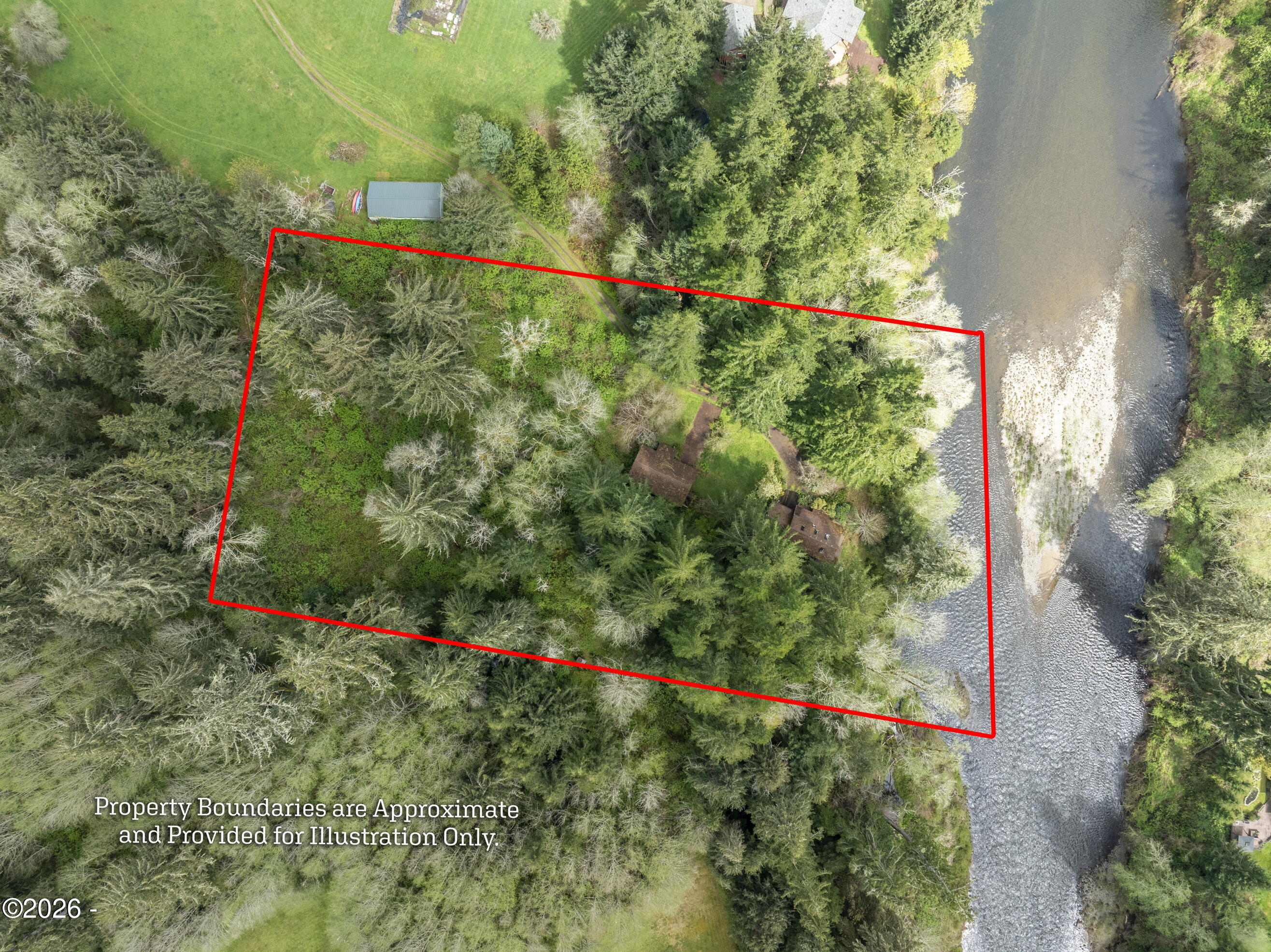 4110 Logsden Road Siletz, OR 97380 - Photo 2 of 52 Aerial