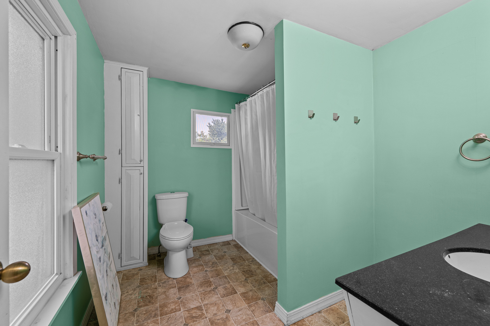 1202 20th Avenue Viola, IL 61486 - Photo 33 of 50 a bathroom with a sink and a toilet
