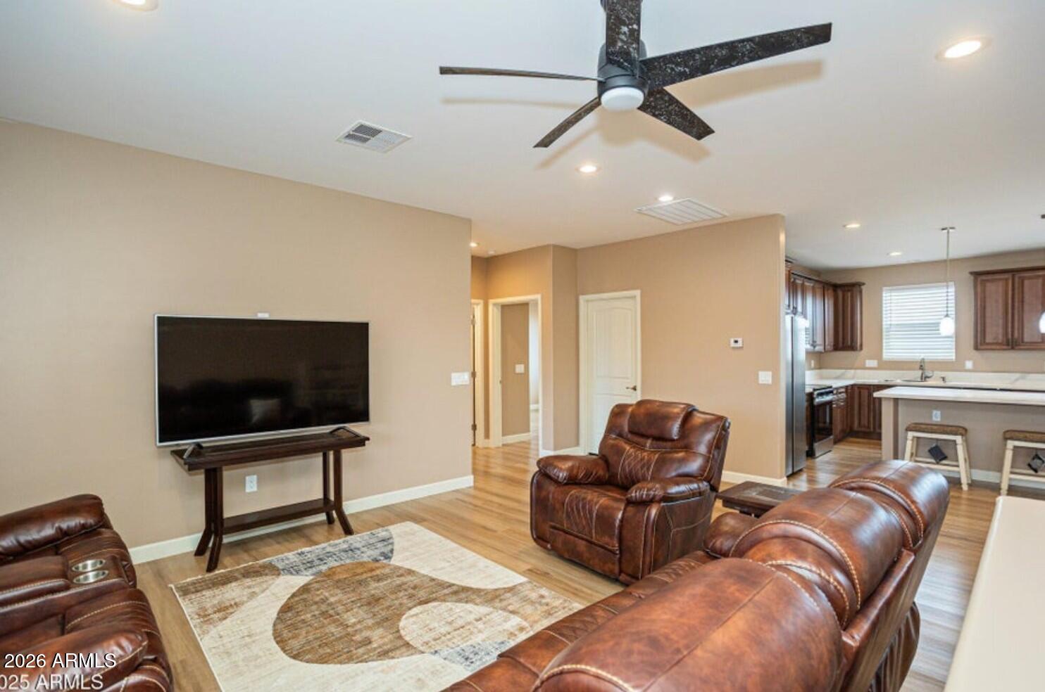 4695 Kerry Drive Rimrock, AZ 86335 - Photo 14 of 47 a living room with furniture and a flat screen tv