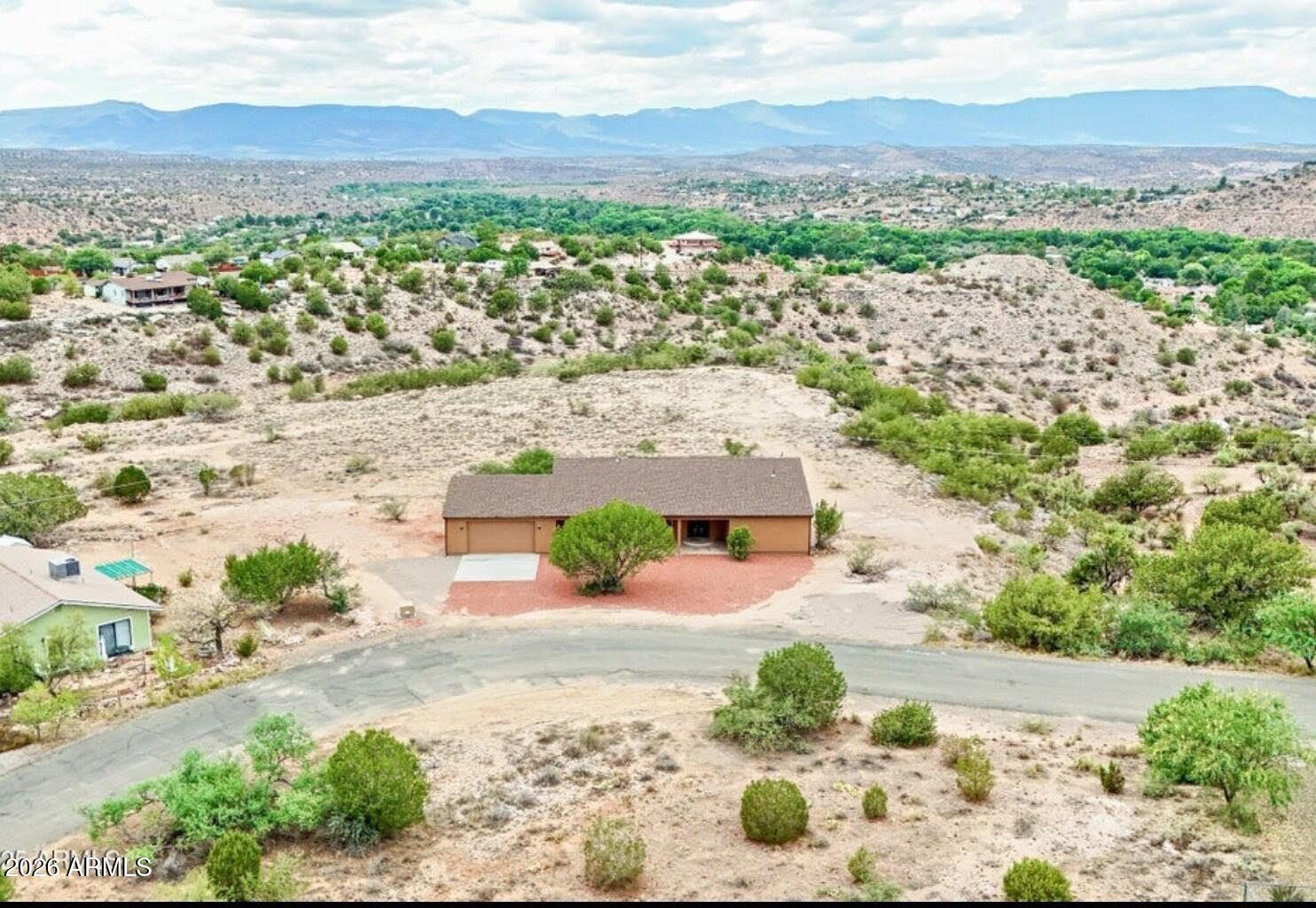 4695 Kerry Drive Rimrock, AZ 86335 - Photo 36 of 47 a view of a city with a mountain