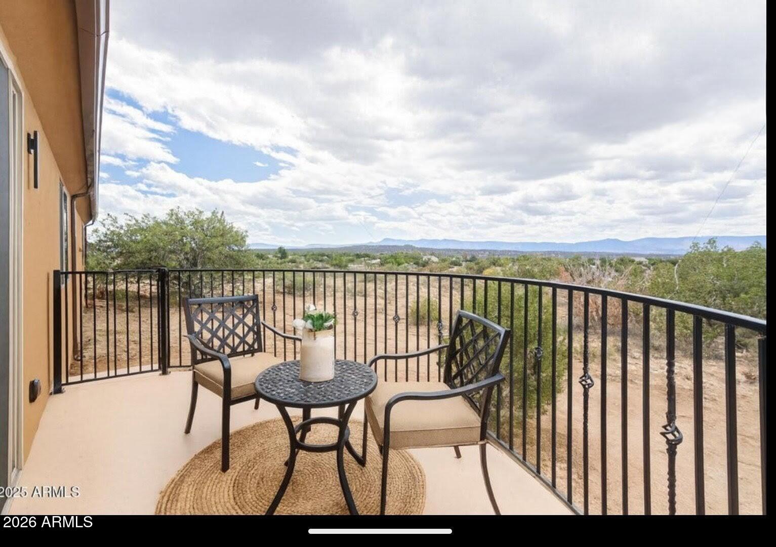 4695 Kerry Drive Rimrock, AZ 86335 - Photo 44 of 47 a view of a chairs on wooden deck