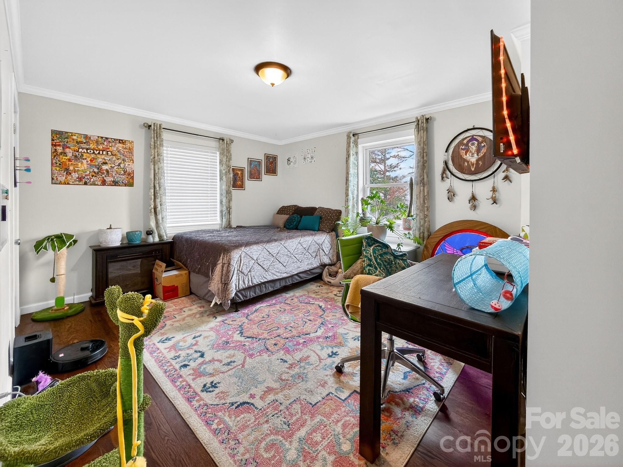 1137 Gilboa Church Road Rutherfordton, NC 28139 - Photo 18 of 21 a bedroom with two beds and a table