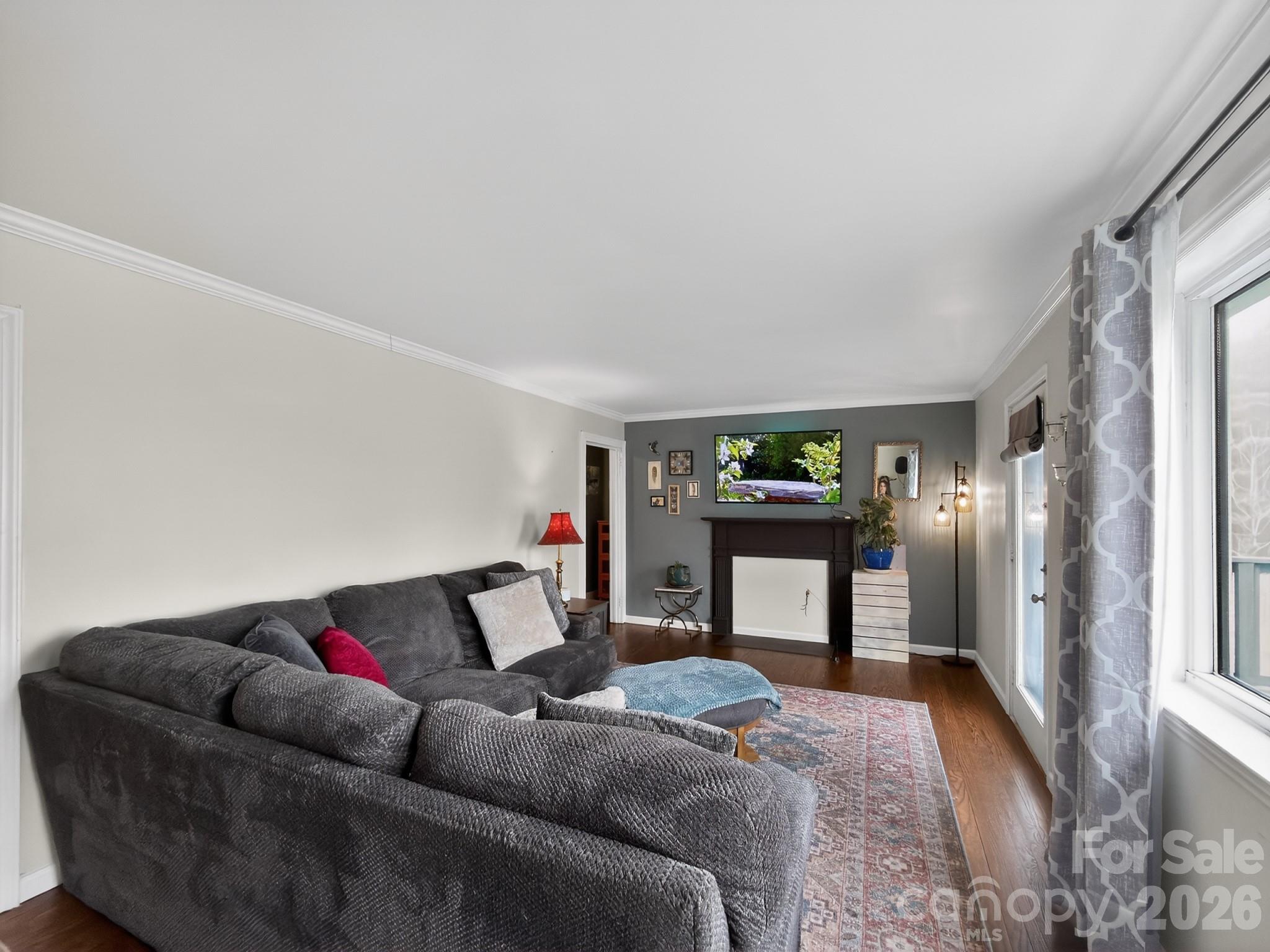1137 Gilboa Church Road Rutherfordton, NC 28139 - Photo 6 of 21 a living room with furniture and a fireplace