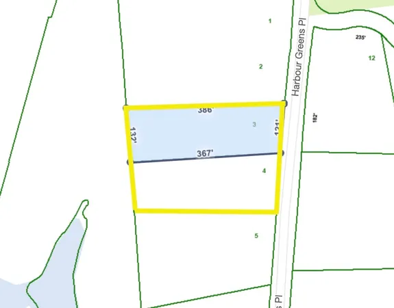 a view of a hallway with painted walls