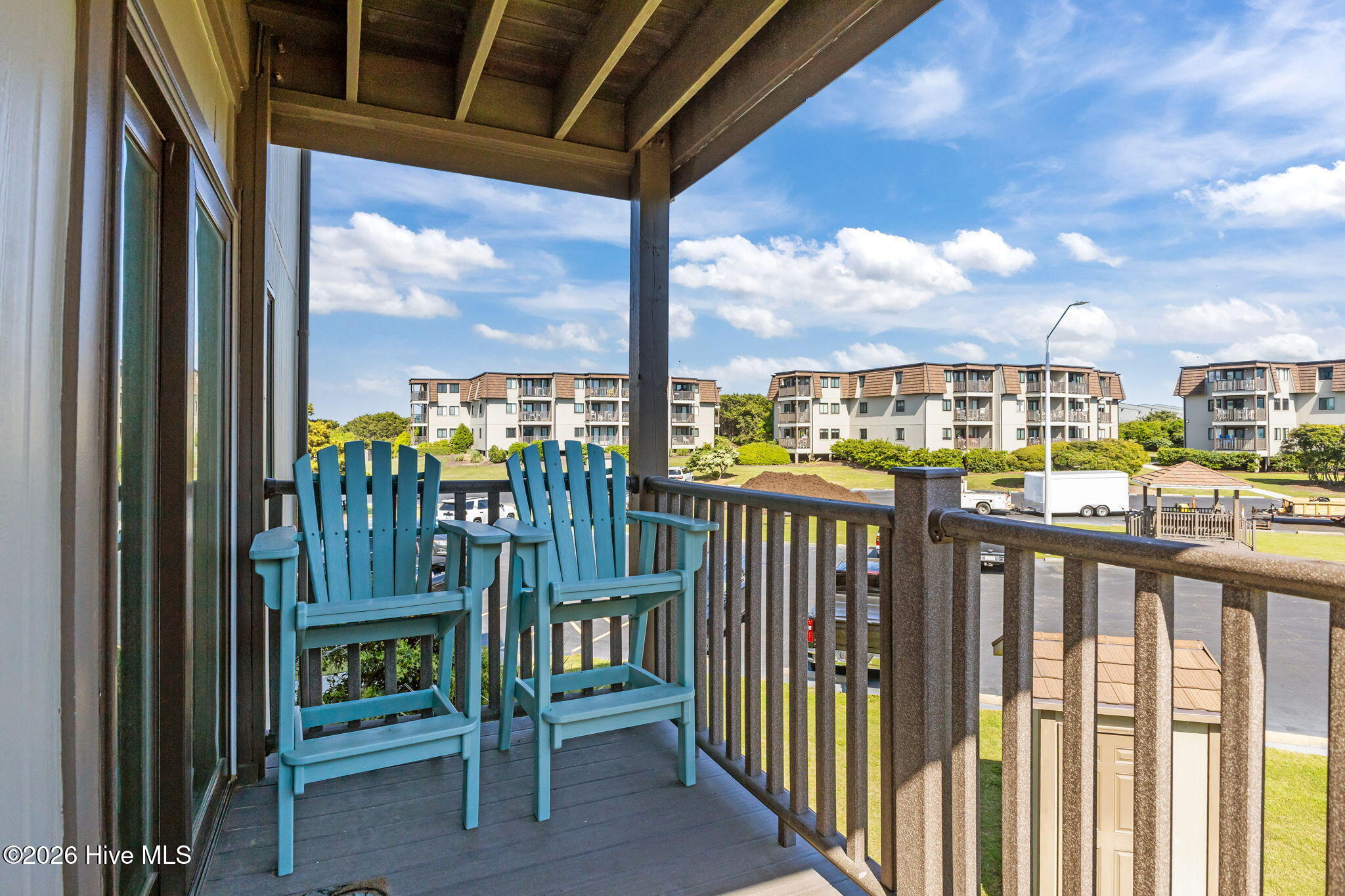 2008 East Fort Macon Road, Unit H1 Atlantic Beach, NC 28512 - Photo 22 of 36 Covered Deck