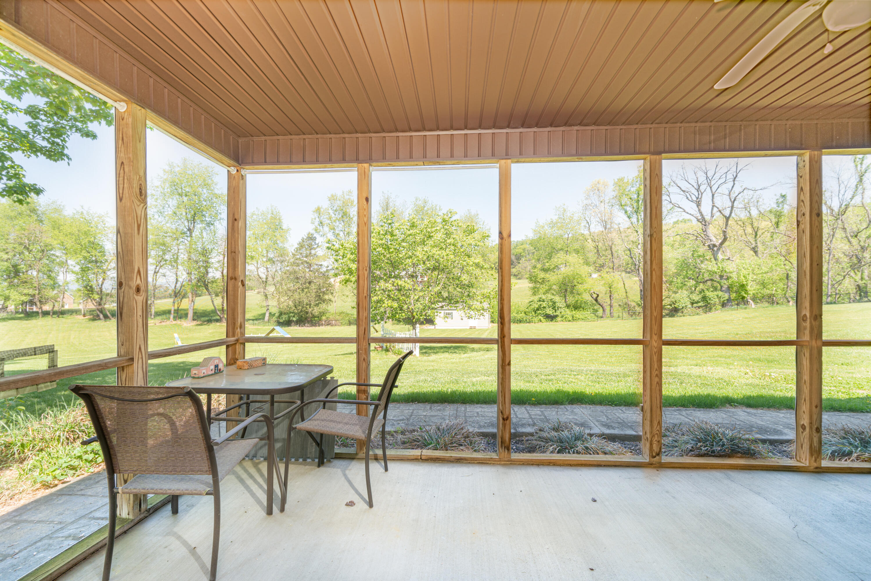 2902 Brughs Mill Road Fincastle, VA 24090 - Photo 32 of 35 Guest Cottage Screened Porch