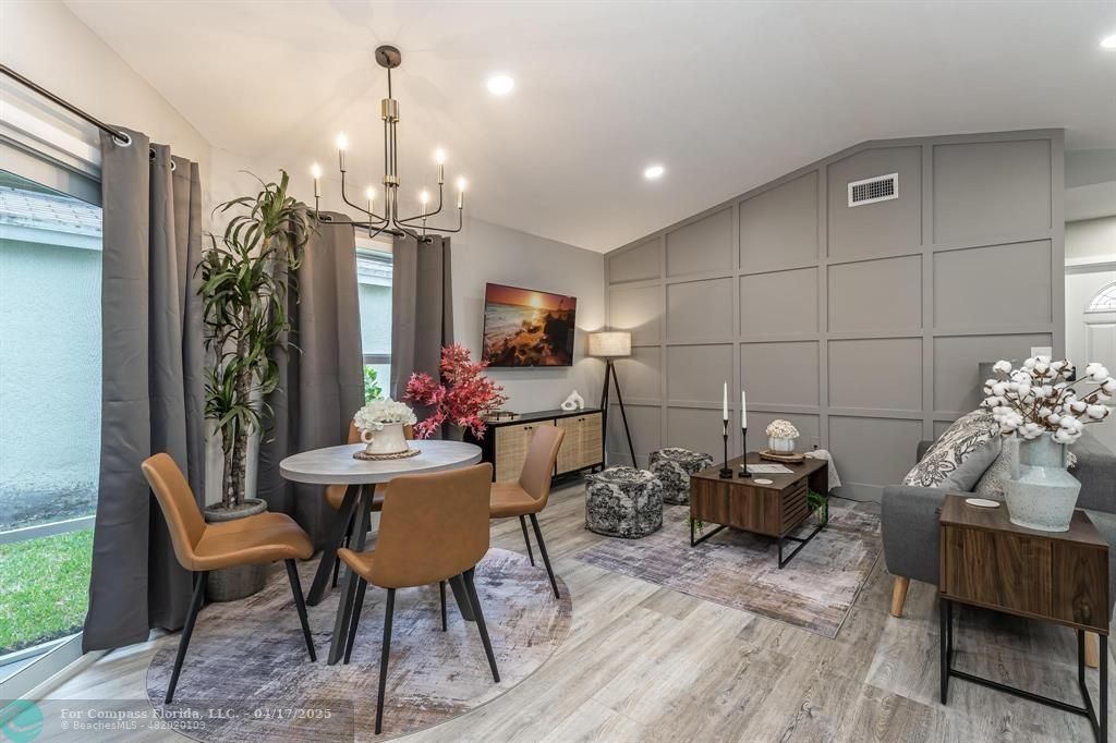 Undisclosed Address Davie, FL 33314 - Photo 7 of 23 a view of a dining room with furniture window and outside view