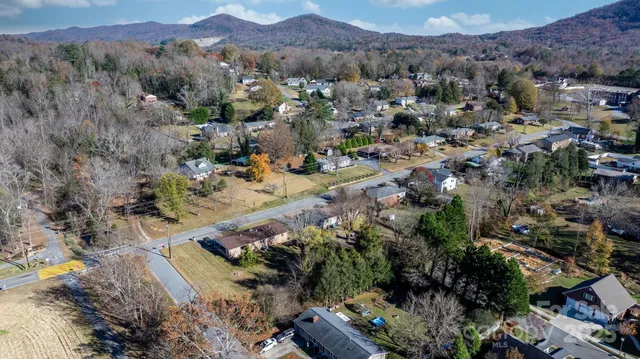 an aerial view of residential house with outdoor space
