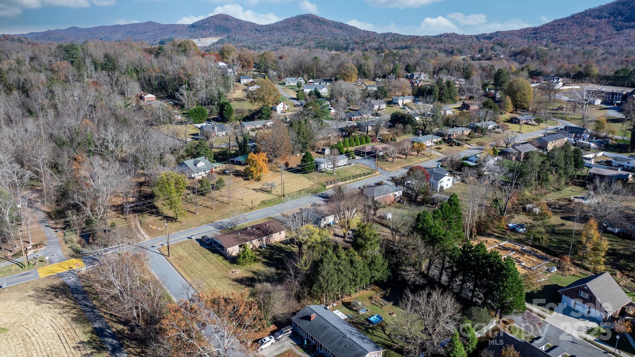 631 Powell Road Northeast Lenoir, NC 28645 - Photo 18 of 38 an aerial view of residential house with outdoor space