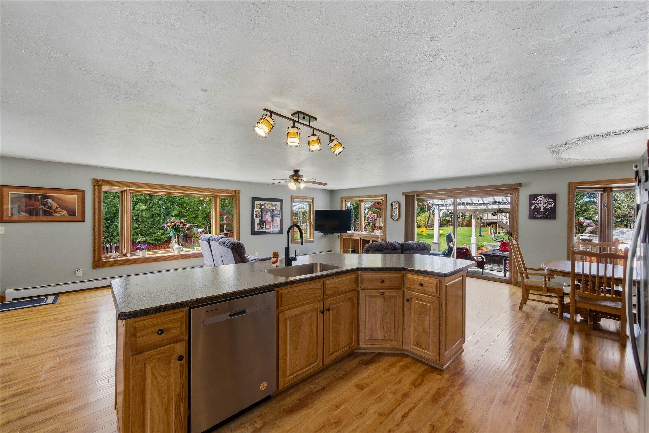 890 County Highway Kewaskum, WI 53040 - Photo 15 of 40 Open concept home