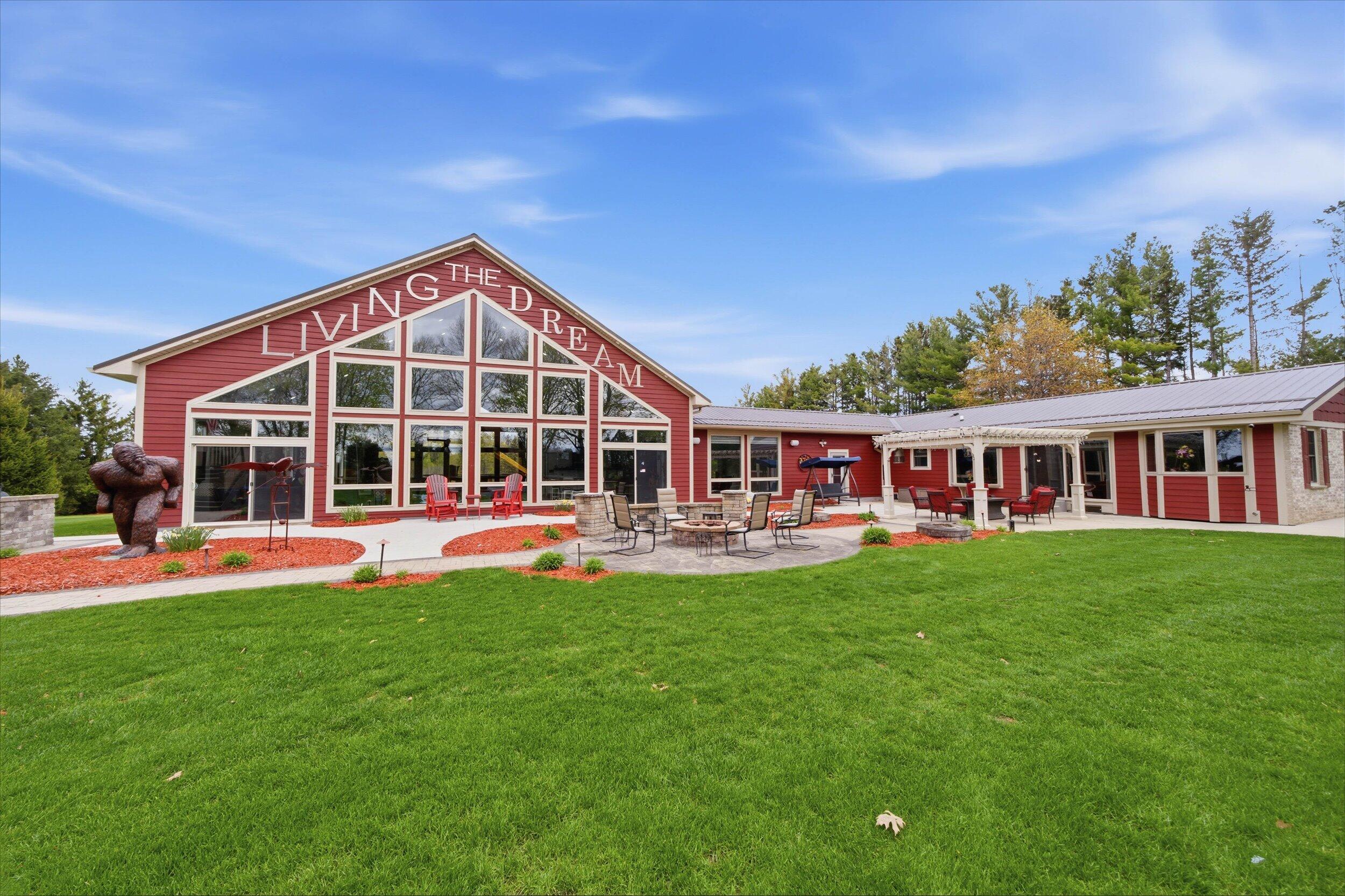 890 County Highway Kewaskum, WI 53040 - Photo 26 of 40 Extensive outdoor living