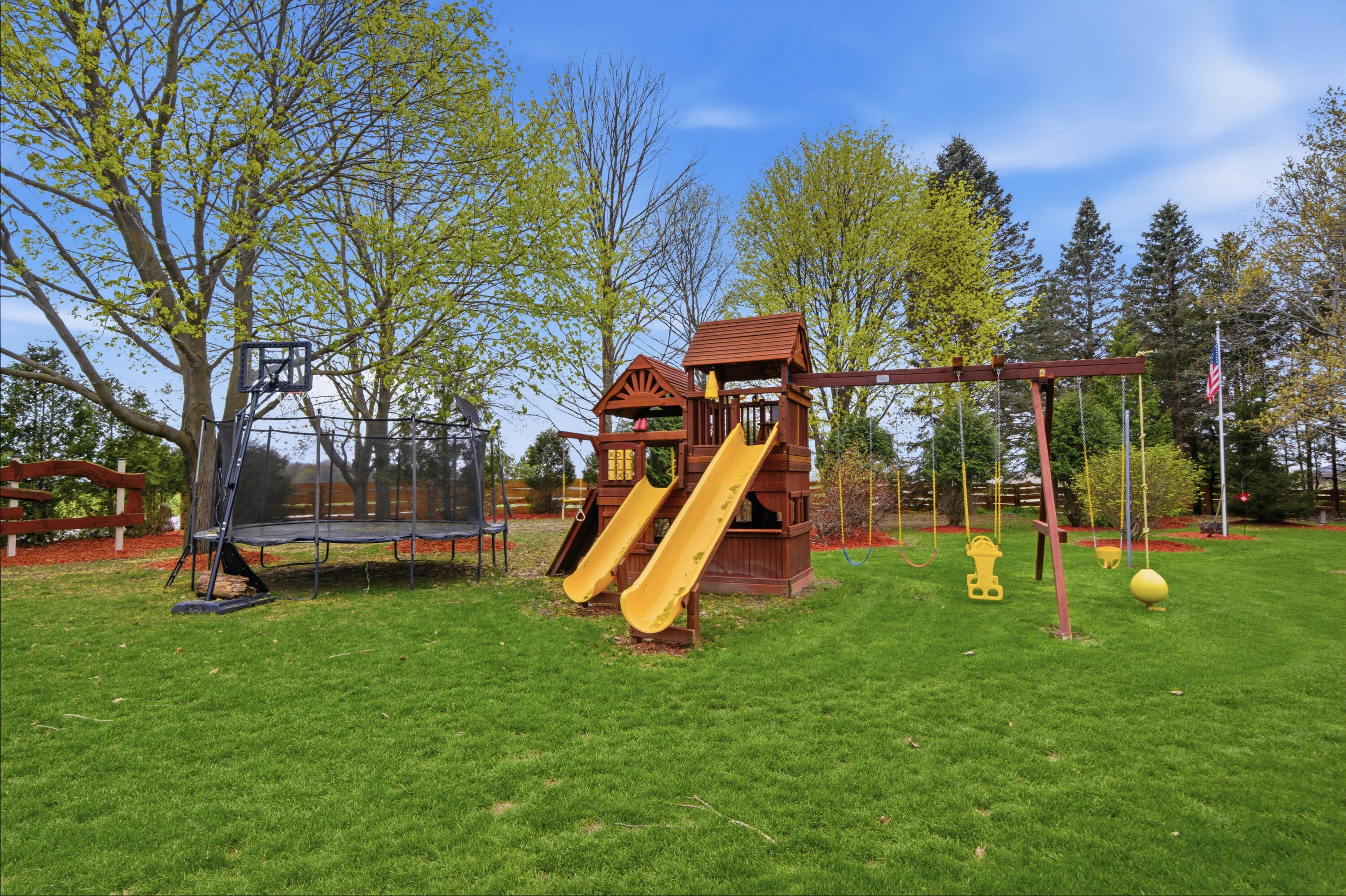 890 County Highway Kewaskum, WI 53040 - Photo 31 of 40 Outdoor play area too!