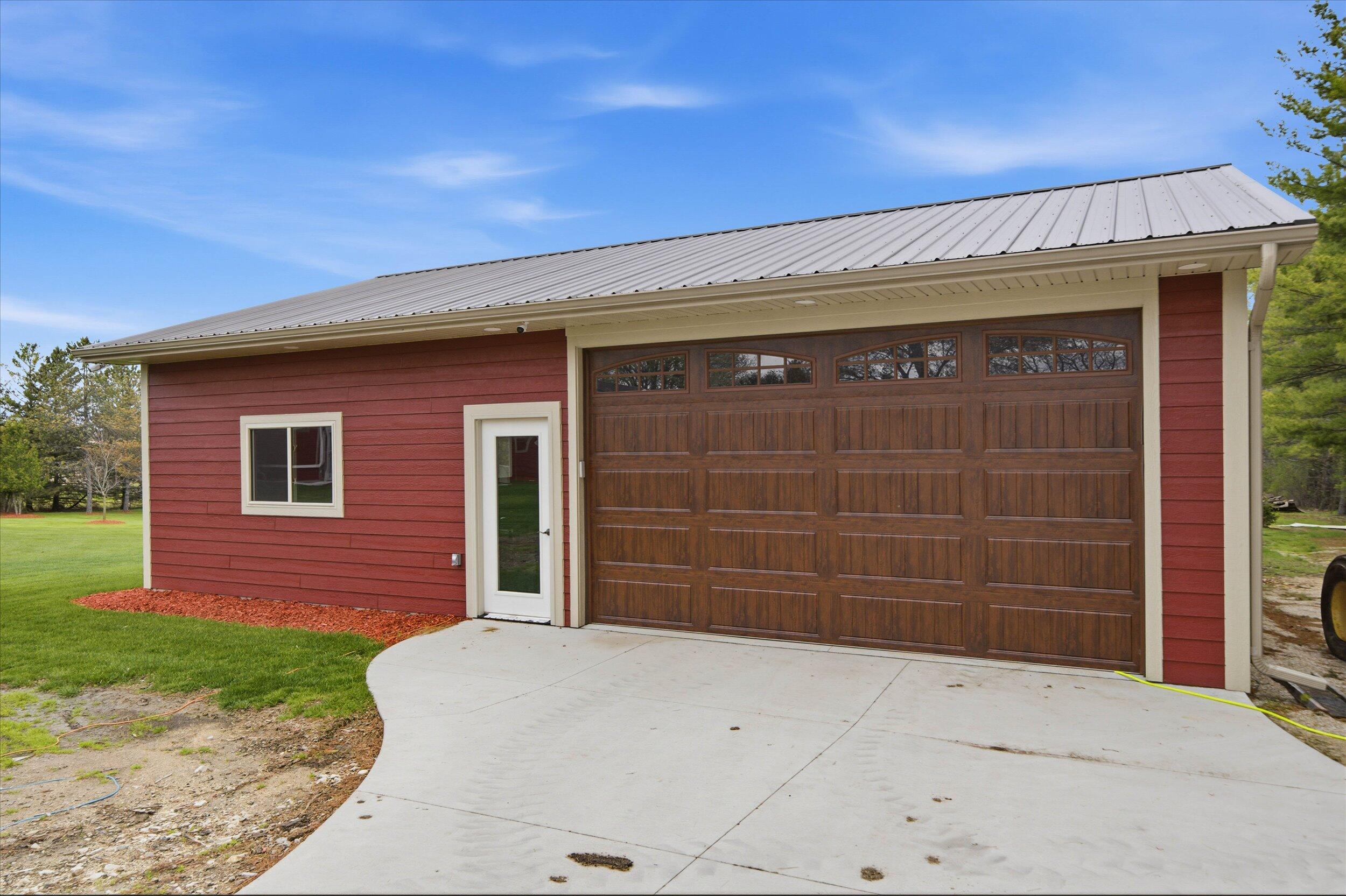 890 County Highway Kewaskum, WI 53040 - Photo 34 of 40 south side if detached garage