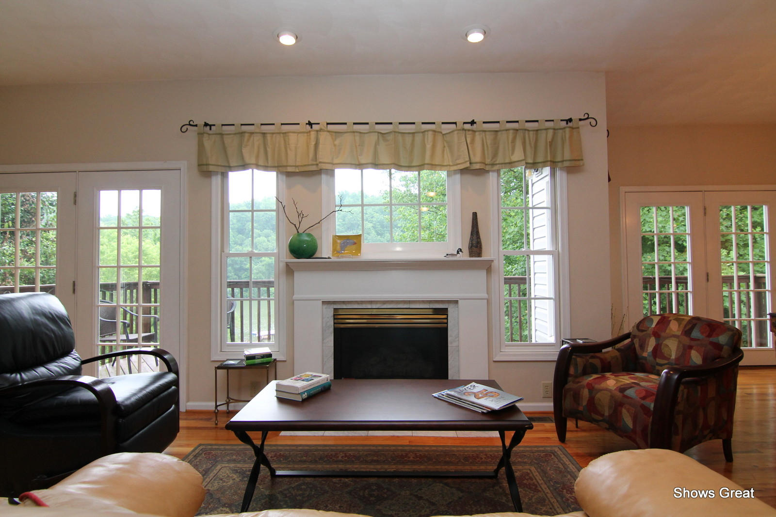 500 Lakeshore Terrace Road Hardy, VA 24101 - Photo 19 of 57 Fireplace in Den
